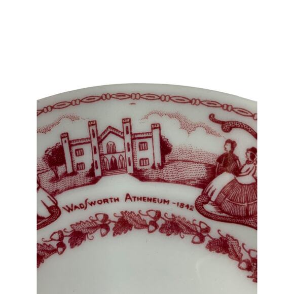 Scammell Lamberton Hartford Transferware Plate 6.5 Inch Vintage - Picture 4 of 8